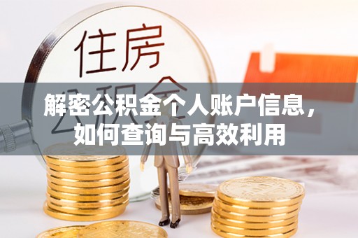 通河解密公积金个人账户信息，如何查询与高效利用