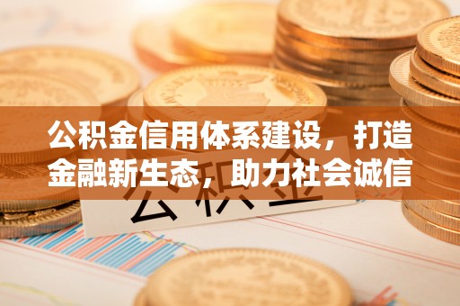 通河公积金信用体系建设，打造金融新生态，助力社会诚信发展