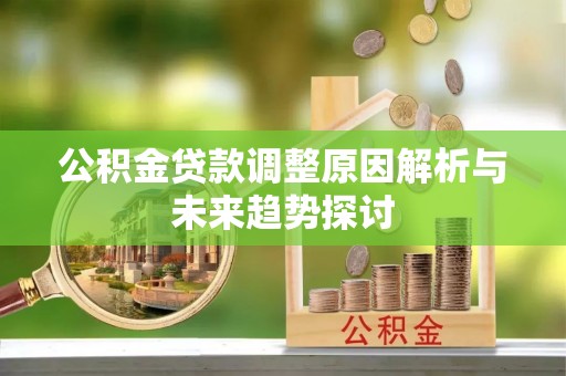 通河公积金贷款调整原因解析与未来趋势探讨