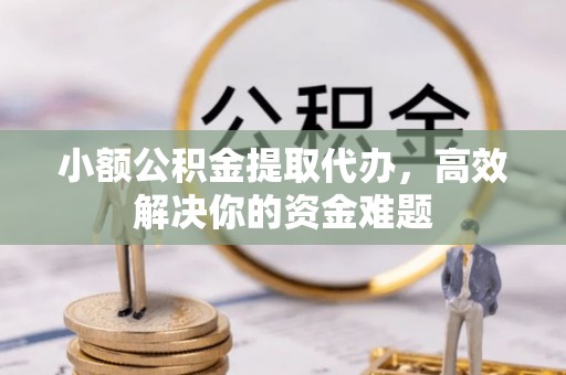 通河小额公积金提取代办，高效解决你的资金难题