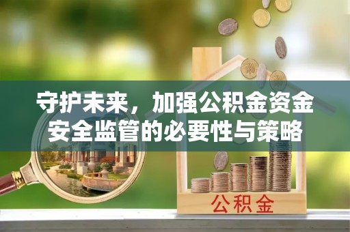 通河守护未来，加强公积金资金安全监管的必要性与策略