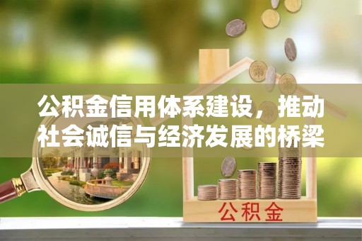 通河公积金信用体系建设，推动社会诚信与经济发展的桥梁