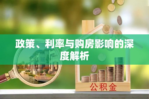 通河政策、利率与购房影响的深度解析