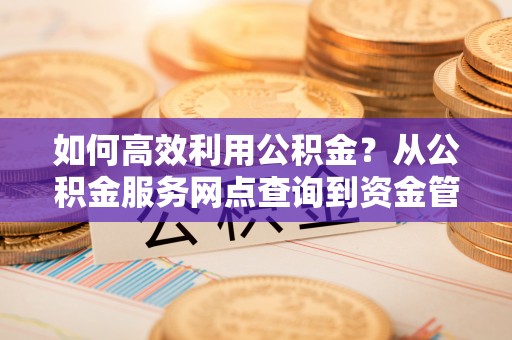 通河如何高效利用公积金？从公积金服务网点查询到资金管理全攻略