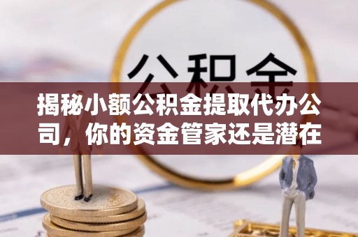 通河揭秘小额公积金提取代办公司，你的资金管家还是潜在风险？